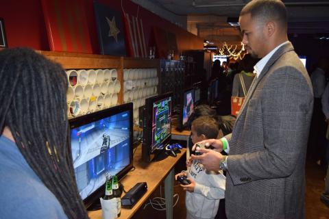 Young and Older gamer