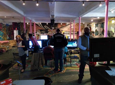 Setups from the entrance