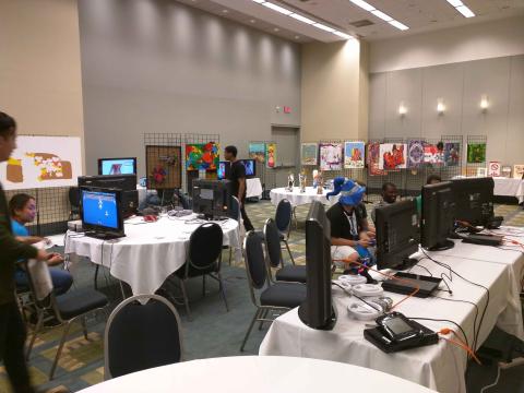 View of Game and Art room