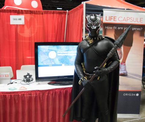 Black Panther came by