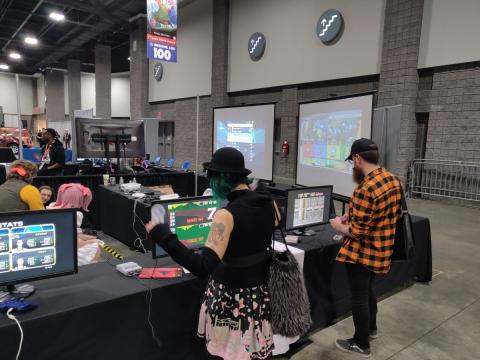 Retro and gaming lounge