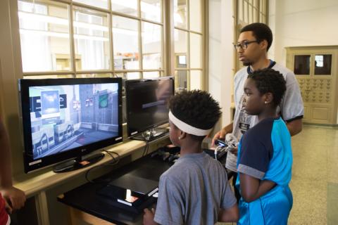 Instructors and students gaming