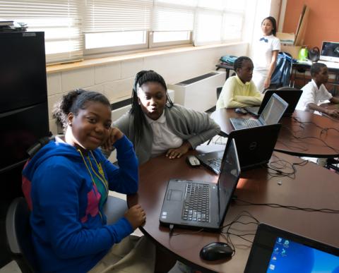 Sousa Students enjoying class
