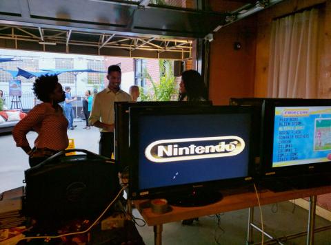 Microsoft employee oversees setup