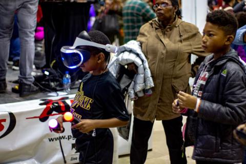 PSVR station