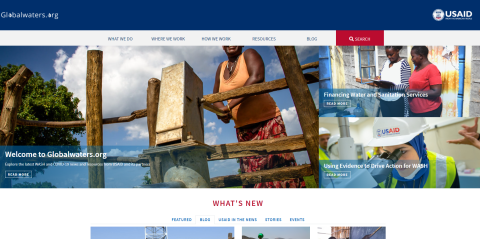 Globalwaters homepage