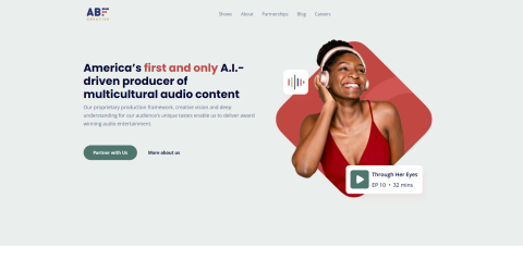 ABF Creative Homepage